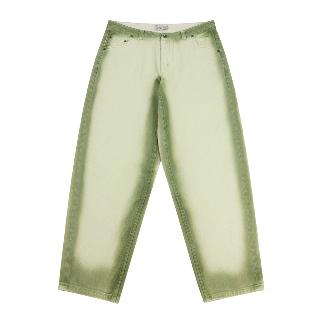 DIME MTL（ダイム モントリオール）| CLASSIC BAGGY DENIM PANTS / MATCHA | スノーボード・スケートボードのTACTICS JAPAN