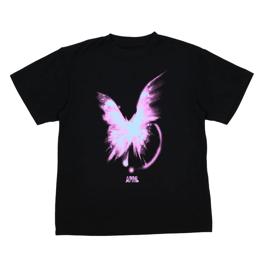 APRIL SKATEBOARDS（エイプリル スケートボード）| BRIGHT TEE / VINTAGE BLACK | スノーボード・スケートボードのTACTICS JAPAN