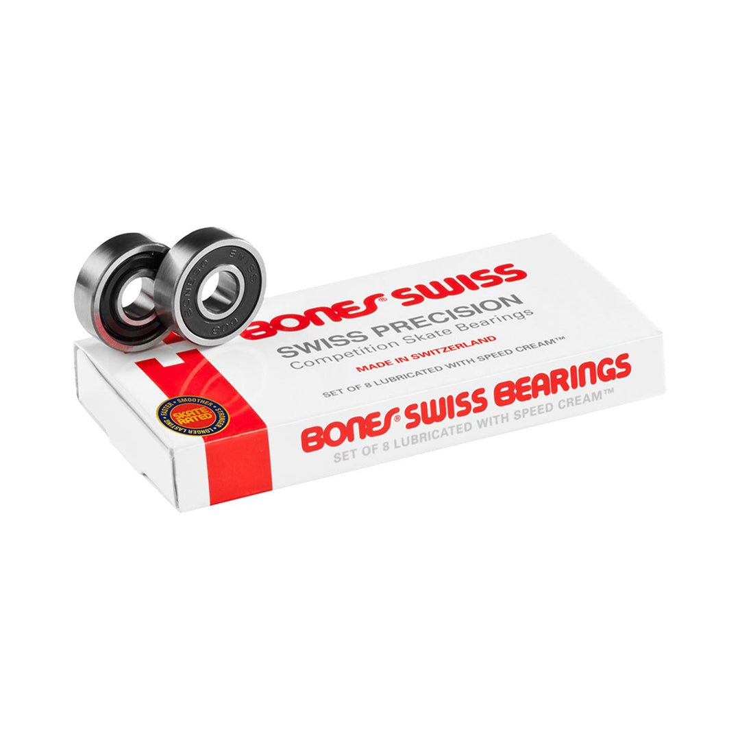 BONES BEARINGS（ボーンズ ベアリング）| BONES SWISS SKATEBOARD BEARINGS | スノーボード・スケートボードのTACTICS JAPAN