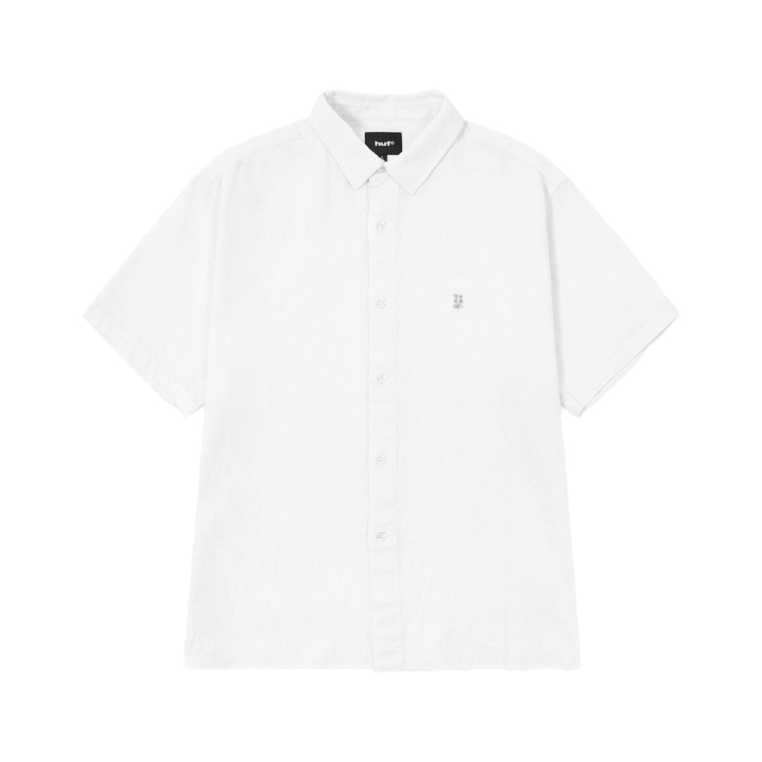 HUF（ハフ）| MEGABLAST SHIRT / WHITE | スノーボード・スケートボードのTACTICS JAPAN