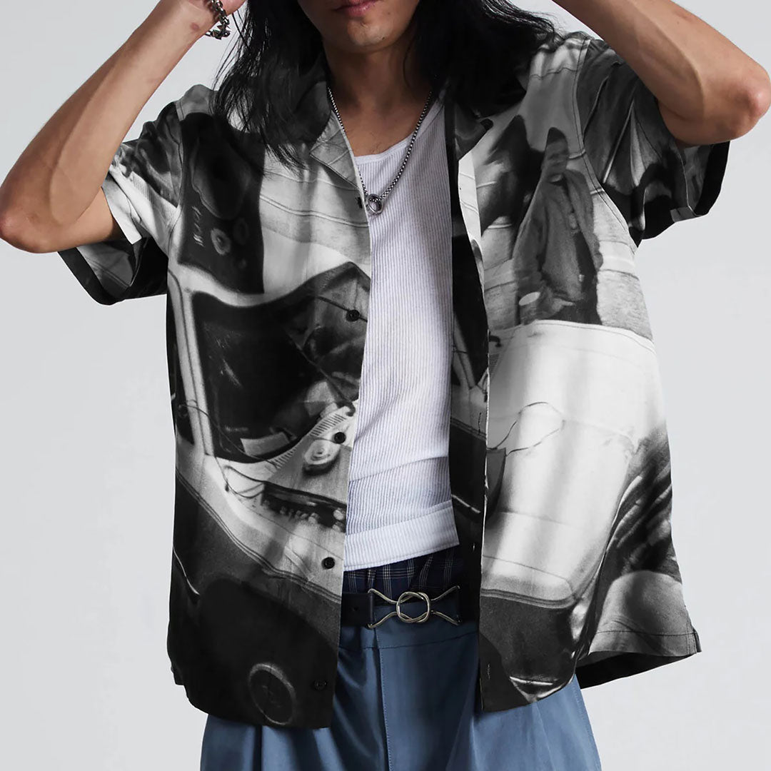 BURNSIDE S/S RESORT SHIRT / MULTI