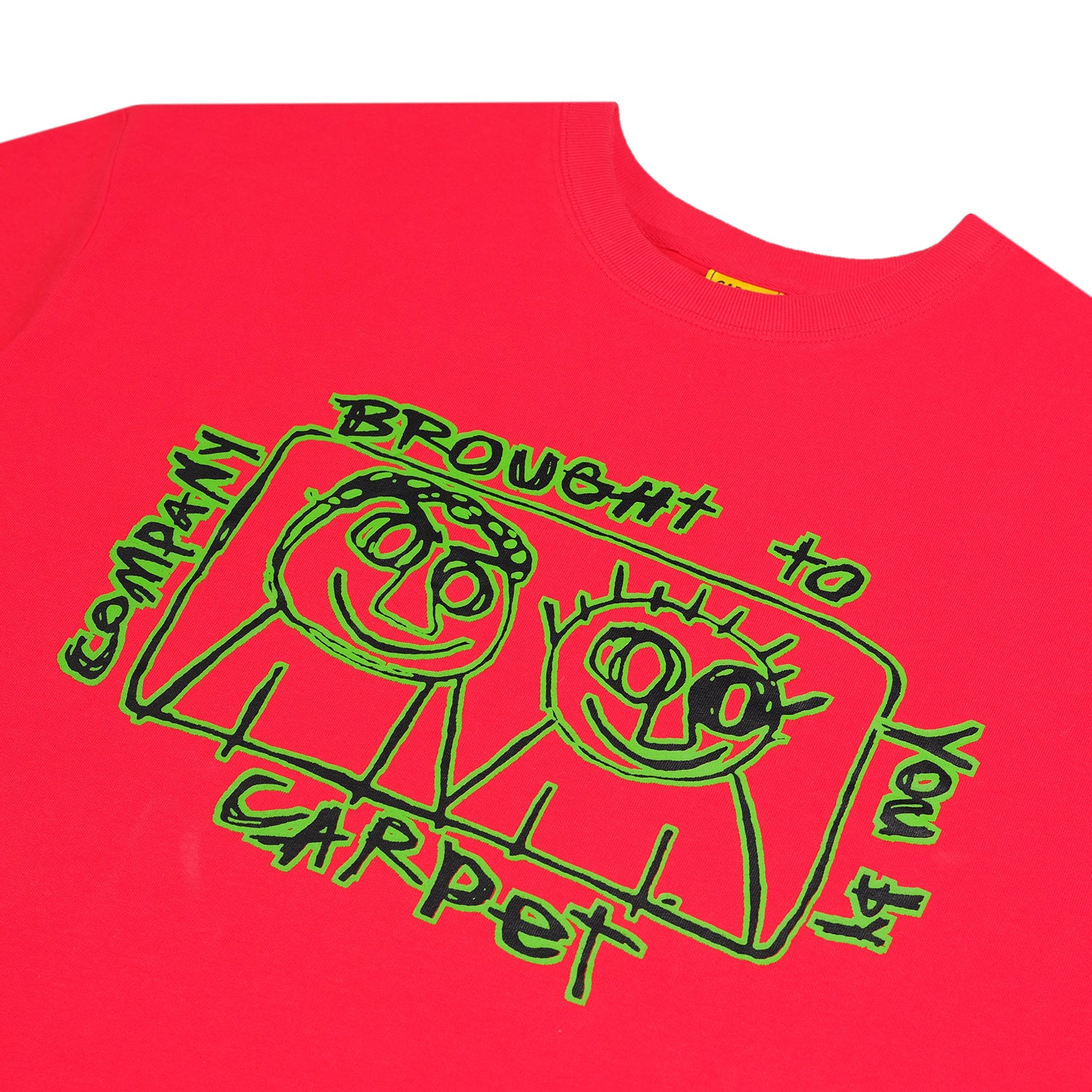 CARPET COMPANY（カーペット カンパニー）| BAD KIDS TEE / RED  | スノーボード・スケートボードのTACTICS JAPAN