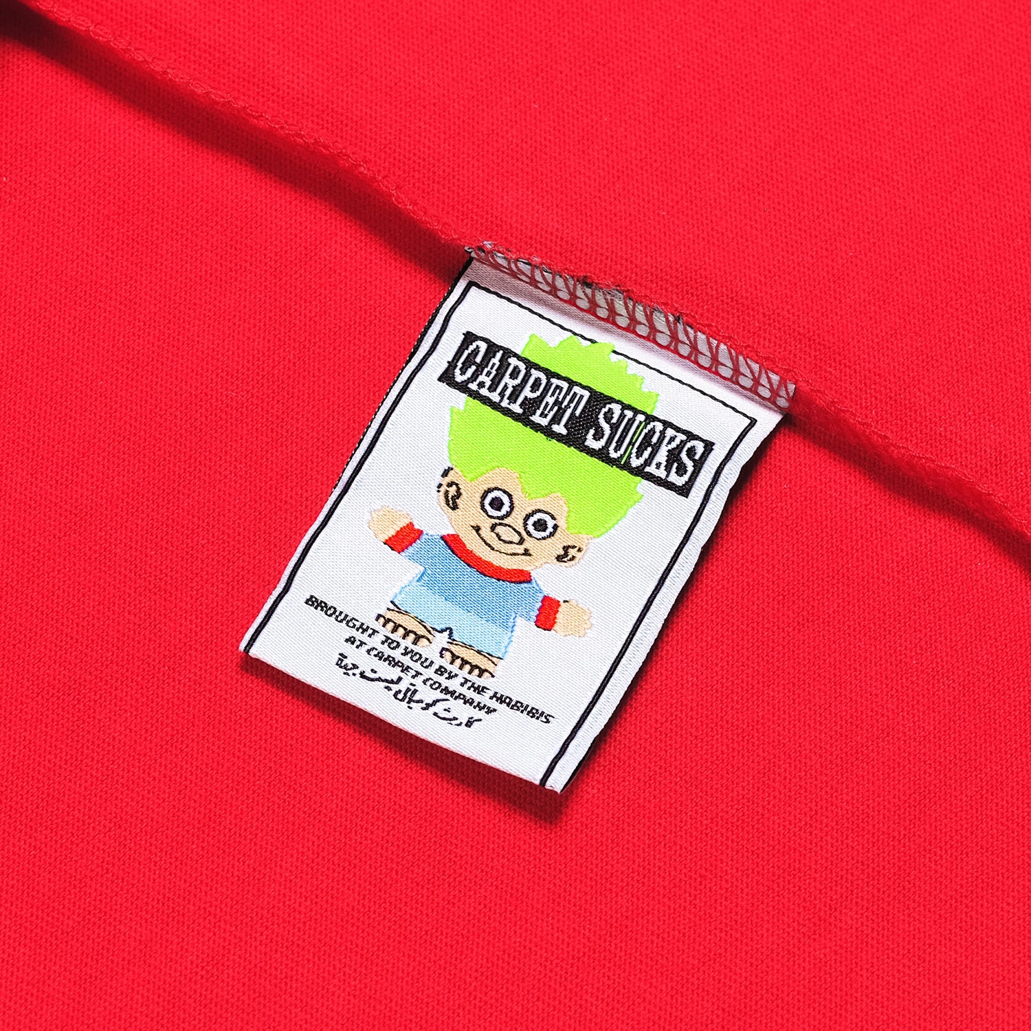 CARPET COMPANY（カーペット カンパニー）| BAD KIDS TEE / RED  | スノーボード・スケートボードのTACTICS JAPAN