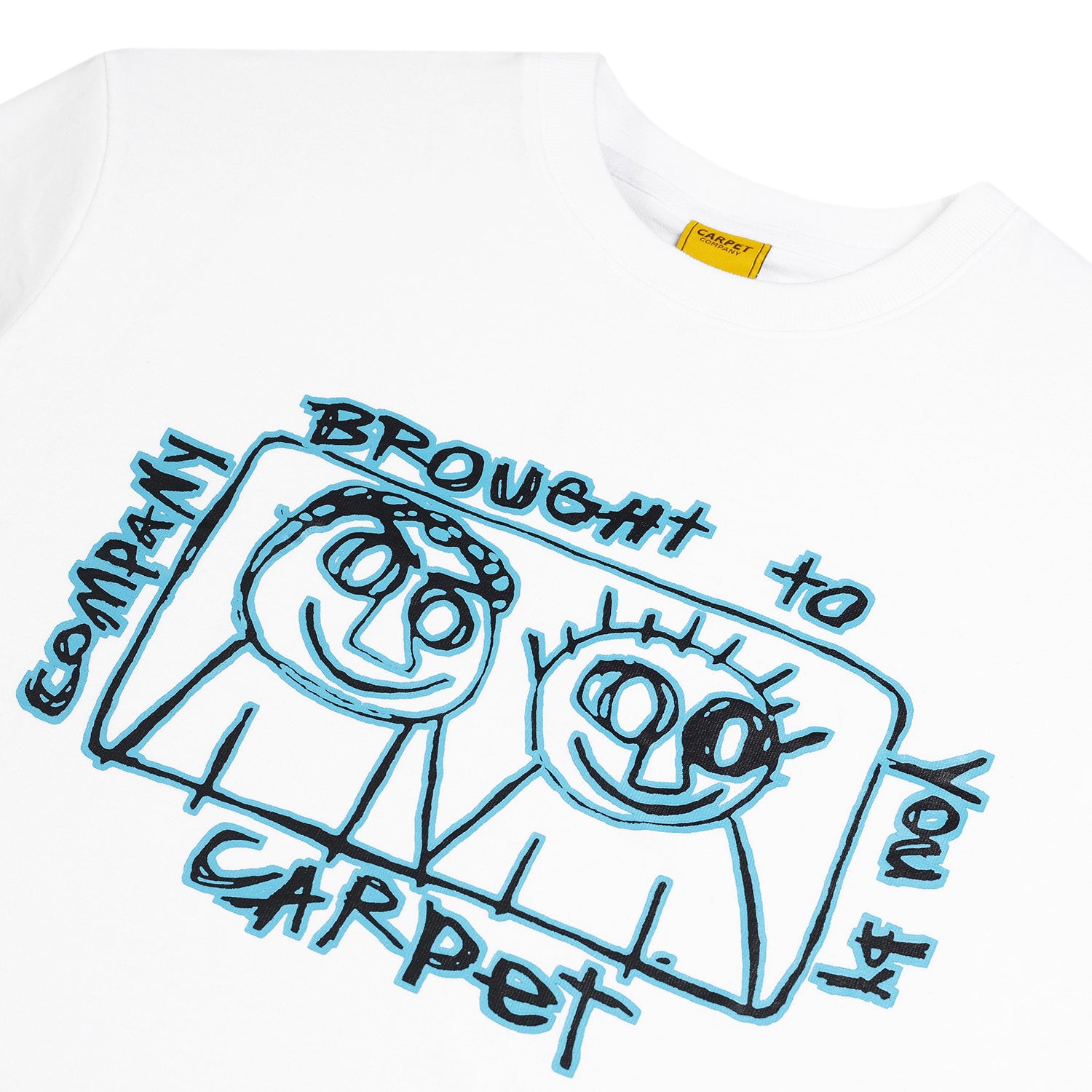 CARPET COMPANY（カーペット カンパニー）| BAD KIDS TEE / WHITE  | スノーボード・スケートボードのTACTICS JAPAN