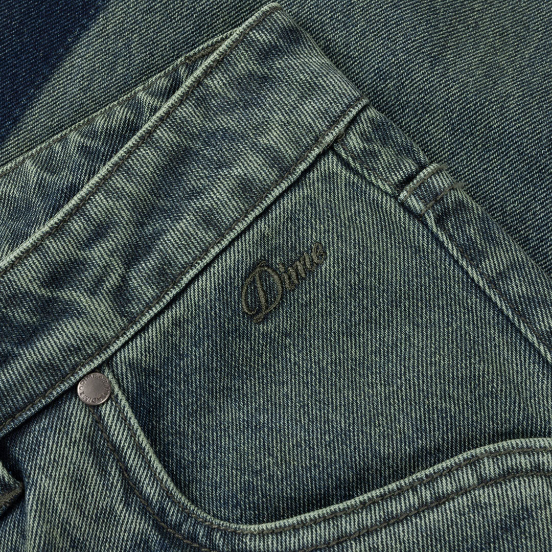 【初売り限定】ギルメス75デッド DIME MTL（ダイム モントリオール) | BAGGY DENIM PANTS / DISTRESSED