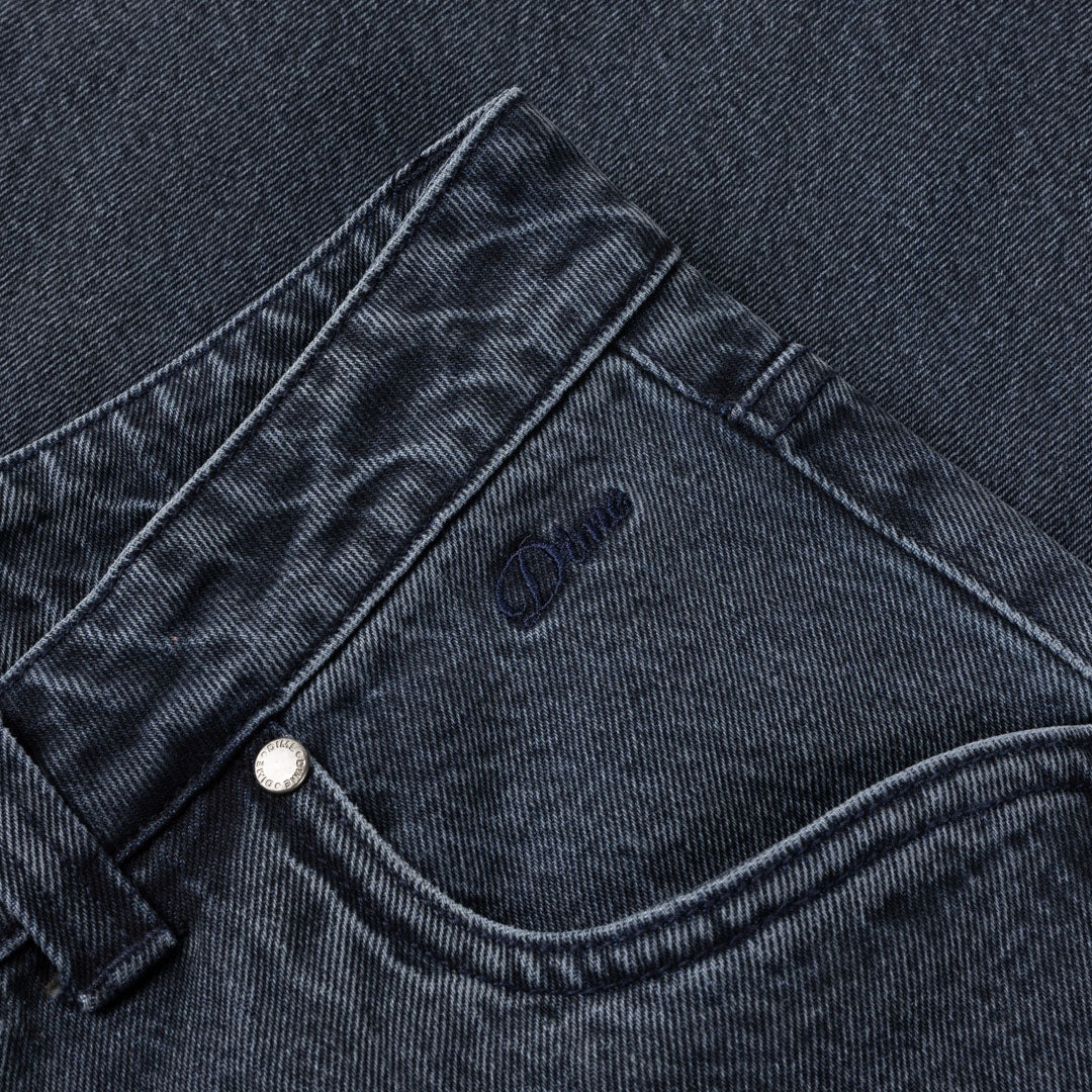 DIME MTL（ダイム モントリオール) | BAGGY DENIM PANTS / OVERDYED BLUE | スノーボード・スケートボードのTACTICS JAPAN