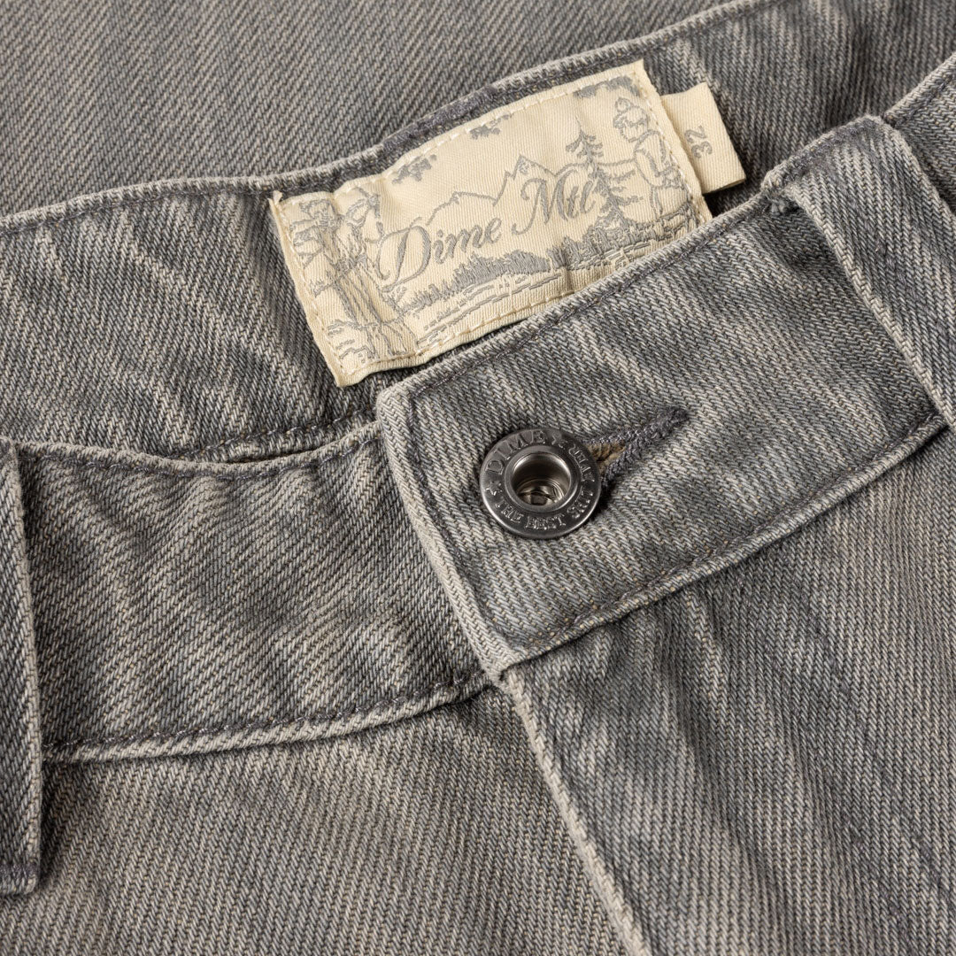BAGGY DENIM PANTS / SANDBLASTED DESERT
