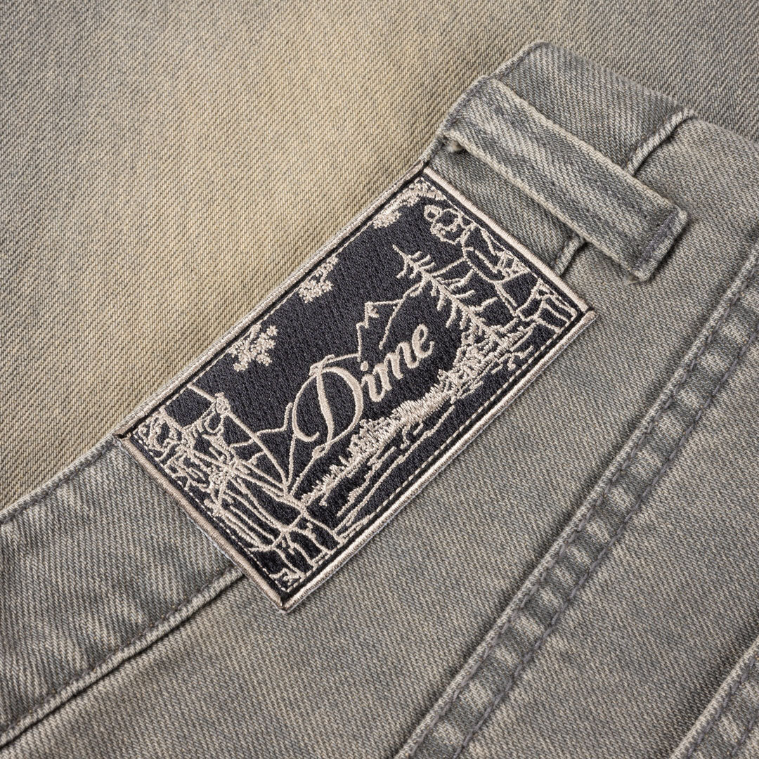 BAGGY DENIM PANTS / SANDBLASTED DESERT
