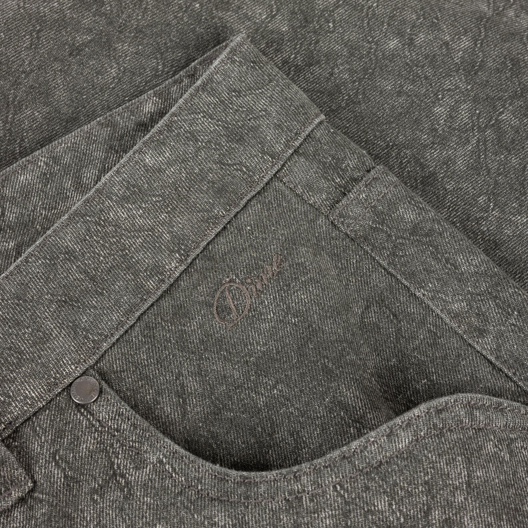 DIME MTL（ダイム モントリオール）| BAGGY DENIM PANTS / ELECTRIC CHARCOAL| スノーボード・スケートボードのTACTICS JAPAN