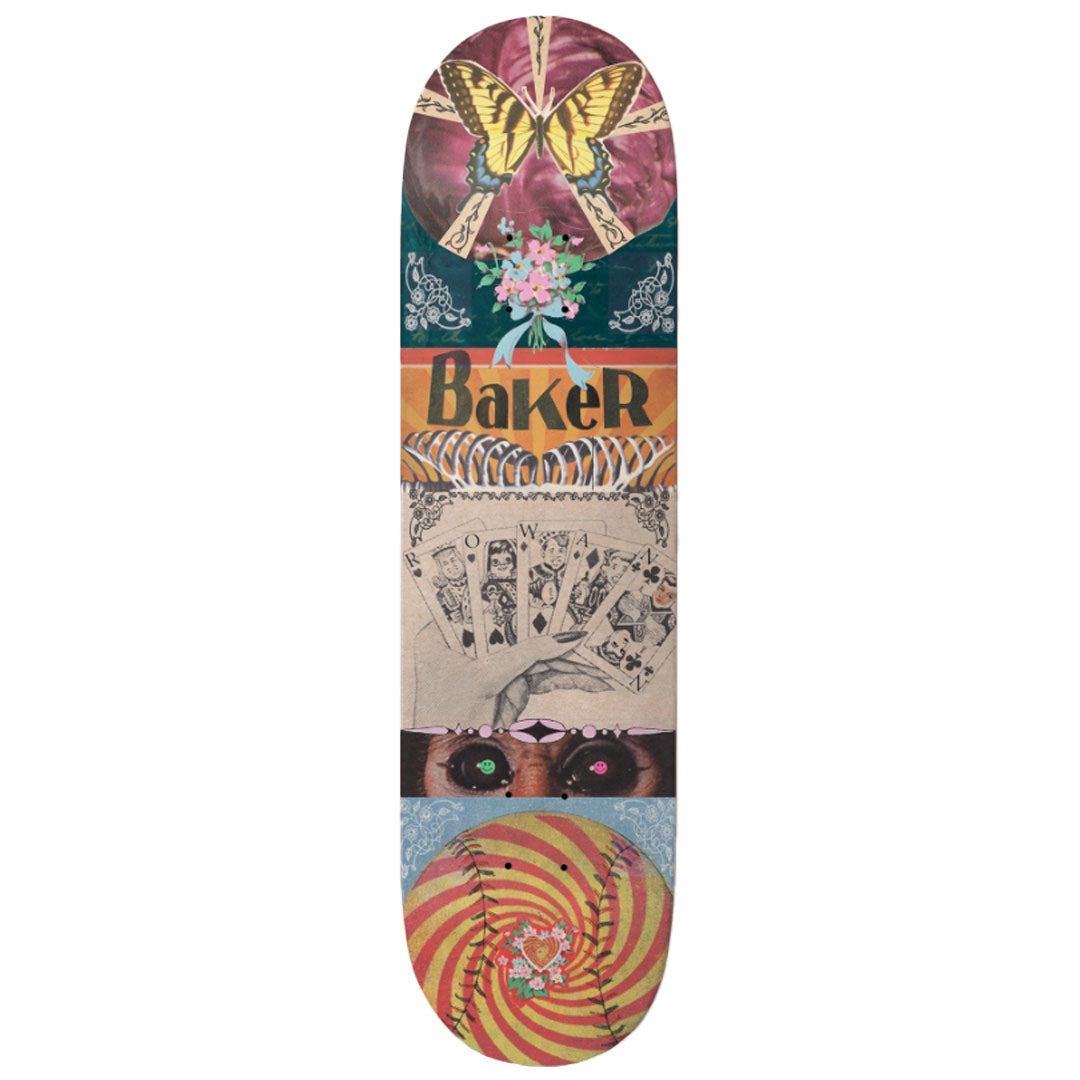 BAKER SKATEBOARDS（ベイカー スケートボード）| ROWAN ZORILLA EPHEMERA DECK - 8.125 | スノーボード・スケートボードのTACTICS JAPAN