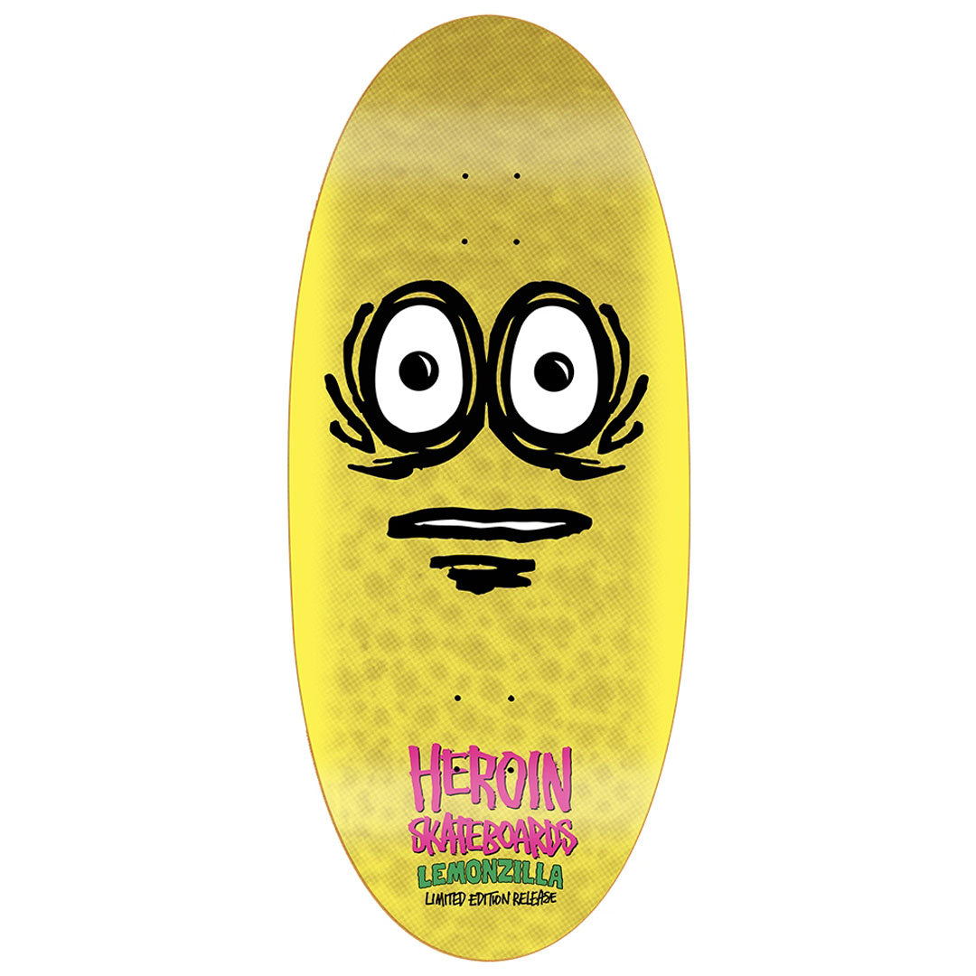 HEROIN SKATEBOARDS（ヘロイン スケートボード）| LEMONZILLA DECK - 13.5 | スノーボード・スケートボードのTACTICS JAPAN