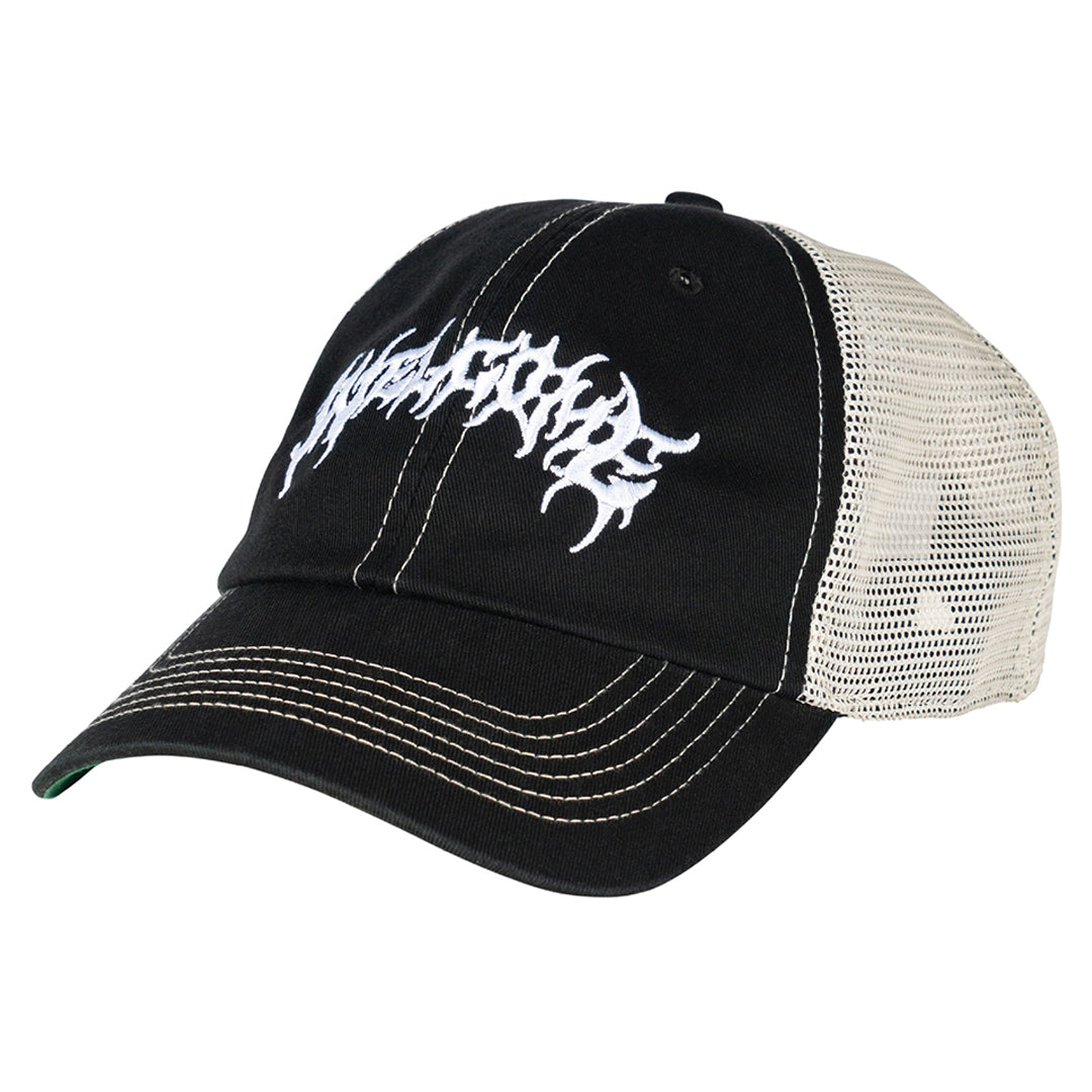 WELCOME SKATEBOARDS（ウェルカム スケートボード）| BARB CONTRAST LOW-PROFILE TRUCKER / BLACK/OFF-WHITE MESH | スノーボード・スケートボードのTACTICS JAPAN