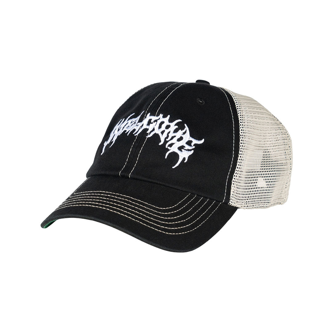 WELCOME SKATEBOARDS（ウェルカム スケートボード）| BARB CONTRAST LOW-PROFILE TRUCKER / BLACK/OFF-WHITE MESH | スノーボード・スケートボードのTACTICS JAPAN