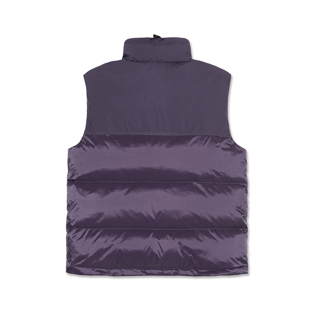 POLAR SKATE CO. （ポーラー スケート カンパニー）| BASIC PUFFER VEST / DARK VIOLET | スノーボード・スケートボードのTACTICS JAPAN