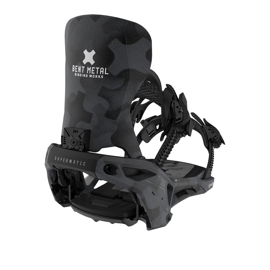 BENT METAL（ベントメタル）| LIGHTNING SUPERMATIC SNOWBOARD BINDINGS 2027 / BLACK | スノーボード・スケートボードのTACTICS JAPAN