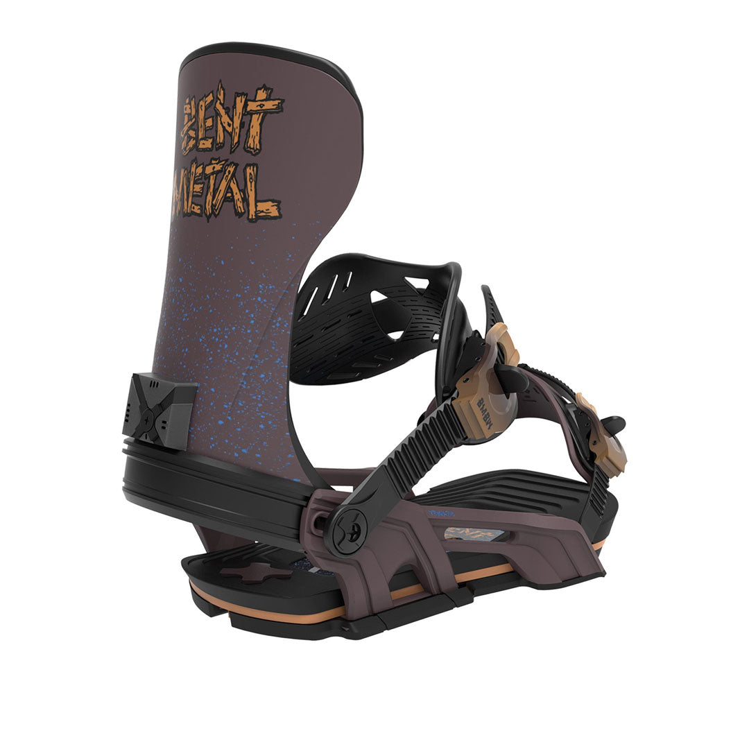 BENT METAL（ベントメタル）| TRANSFER SNOWBOARD BINDINGS 2027 / COFFEE | スノーボード・スケートボードのTACTICS JAPAN