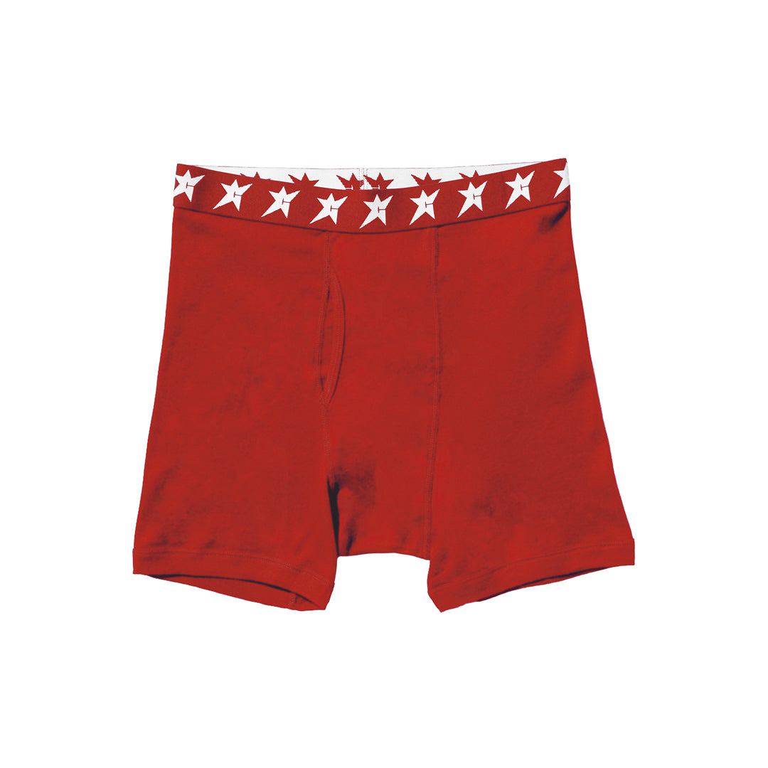 C-STAR BOXER BRIEFS (3 PACK) / RED
