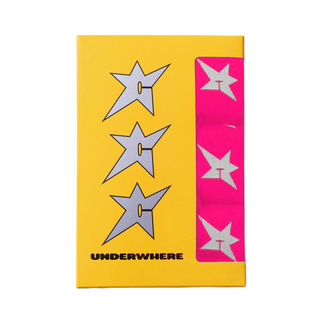 CARPET COMPANY（カーペット カンパニー）| BOXERS PACK OF 3 GLOW IN THE DARK / PINK | スノーボード・スケートボードのTACTICS JAPAN