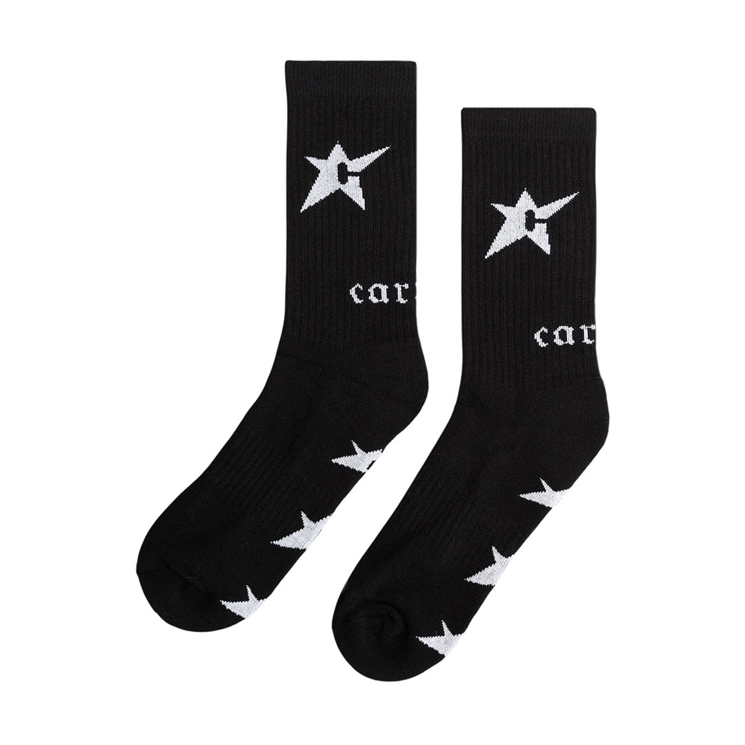 CARPET COMPANY（カーペット カンパニー）| C-STAR SOCK / BLACK | スノーボード・スケートボードのTACTICS JAPAN