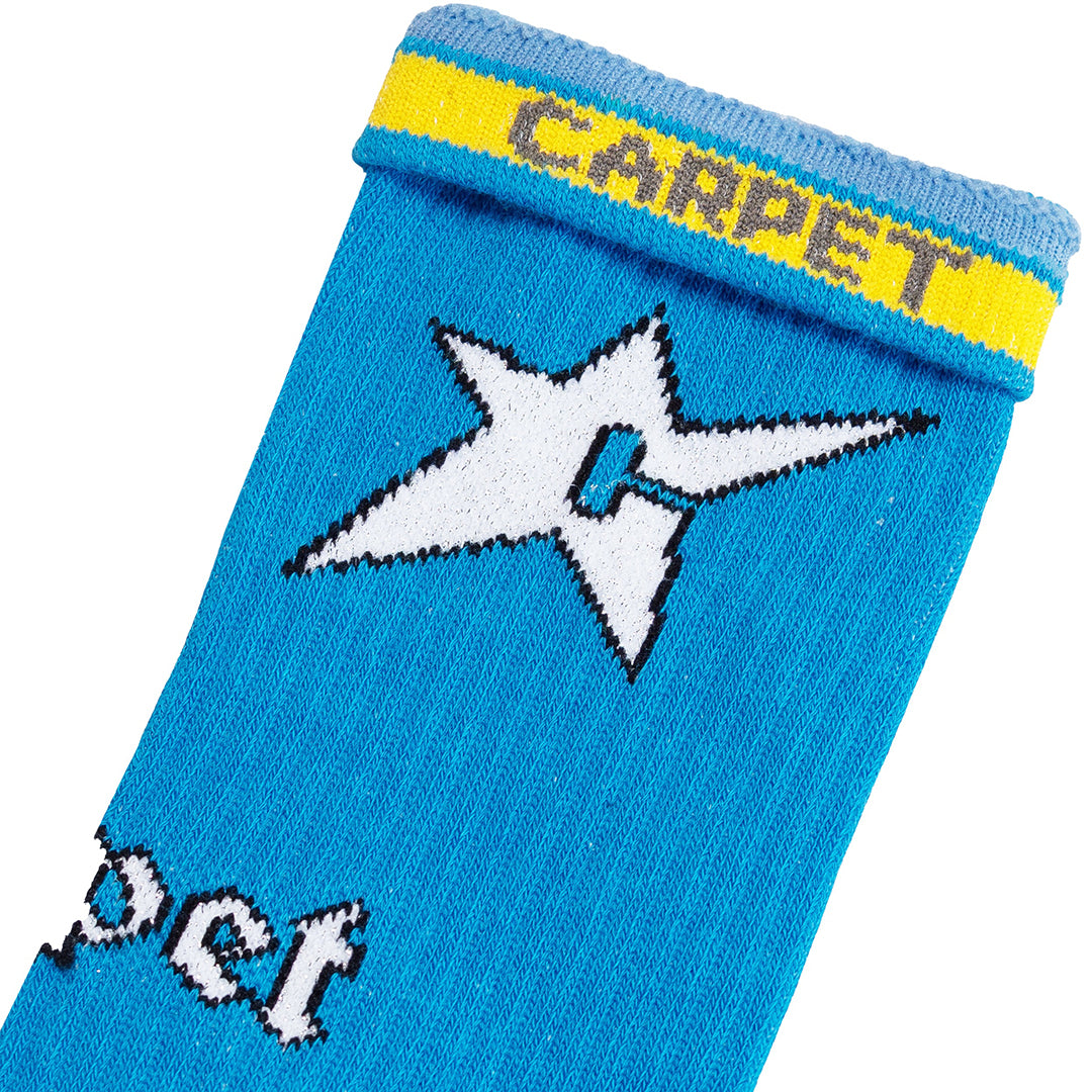 CARPET COMPANY（カーペット カンパニー）| C-STAR SOCK / BLUE | スノーボード・スケートボードのTACTICS JAPAN