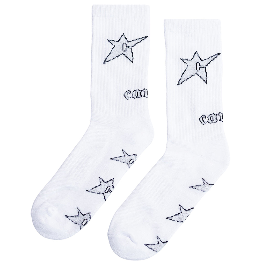 CARPET COMPANY（カーペット カンパニー）| C-STAR SOCK / WHITE | スノーボード・スケートボードのTACTICS JAPAN