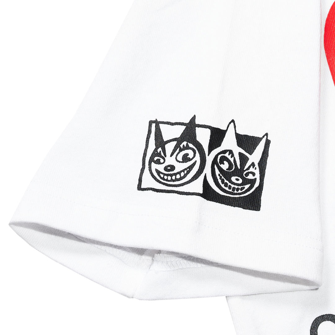 CARPET COMPANY（カーペット カンパニー）| C.C. SUCKS TEE / WHITE | スノーボード・スケートボードのTACTICS JAPAN