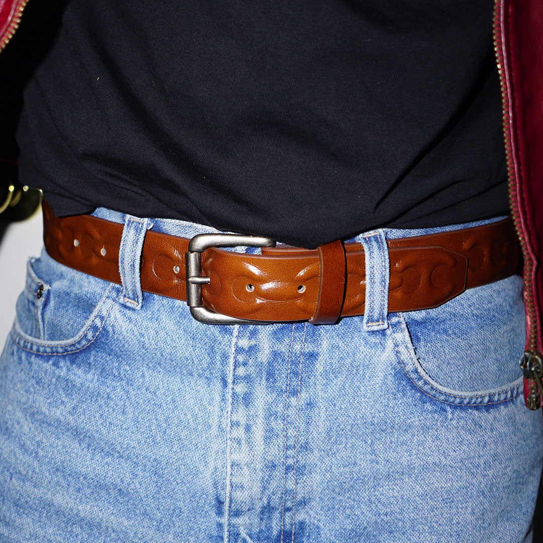 STINGWATER（スティングウォーター）| ANCHOR CHAIN BELT / RUSTY BROWN | スノーボード・スケートボードのTACTICS JAPAN