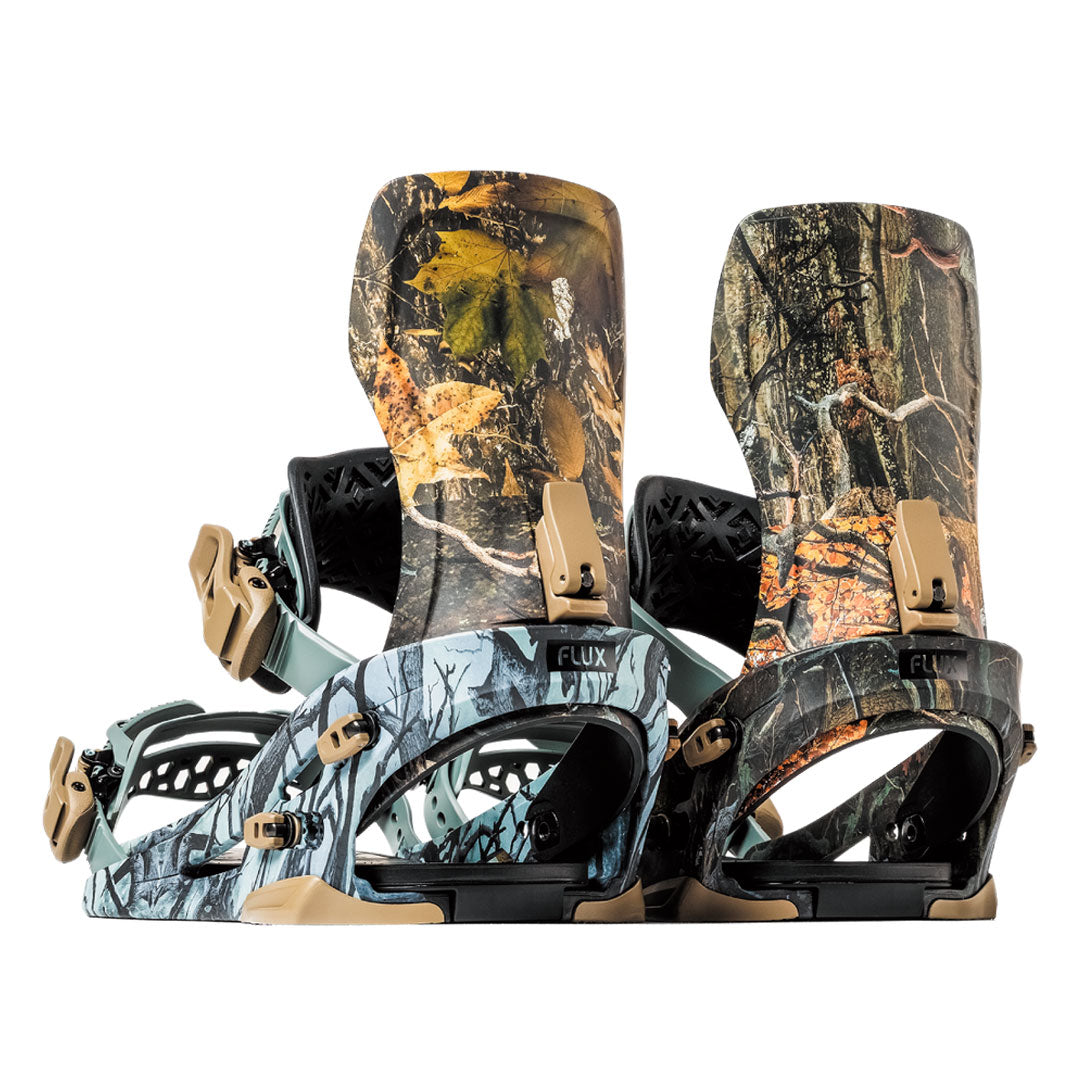 FLUX BINDINGS（フラックス バインディング）| XF PLUS SNOWBOARD BINDINGS 2027 / MULTI CAMO | スノーボード・スケートボードのTACTICS JAPAN