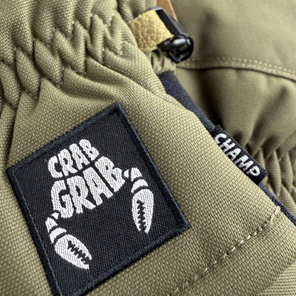 CRABGRAB（クラブグラブ） | CHAMP MITT / TRUE BLACK | スノーボード・スケートボードのTACTICS JAPAN