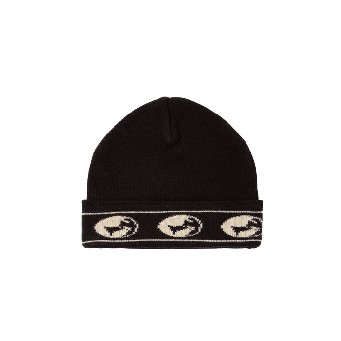 CIRCLE BEANIE / BLACK