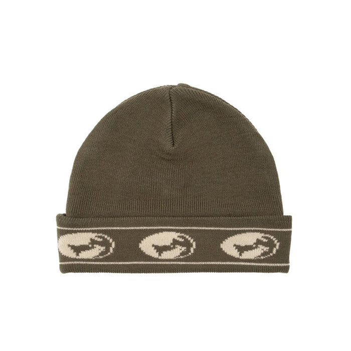 CIRCLE BEANIE / OLIVE