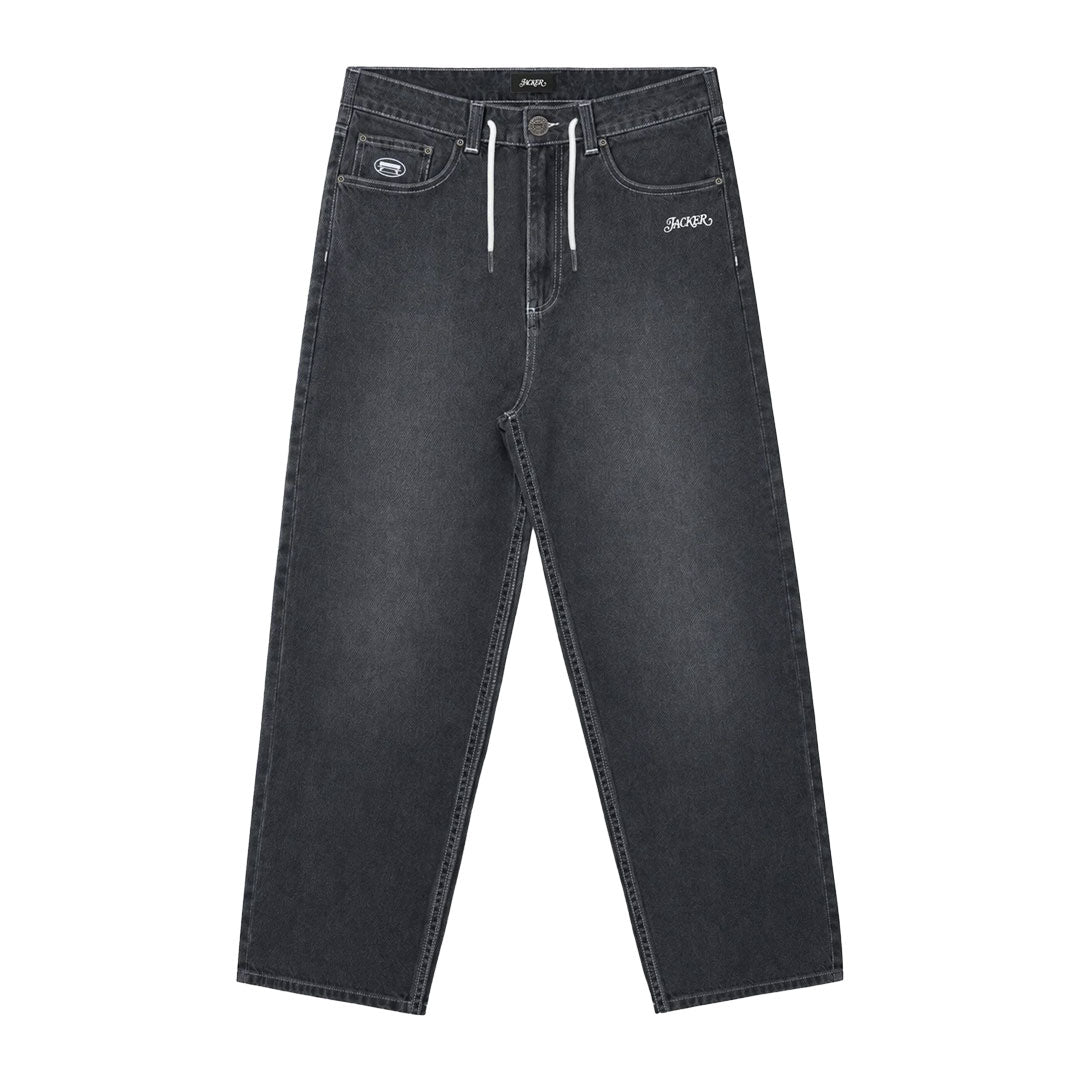 JACKER（ジャッカー）| CLASSIC DAILY PANTS / WASHED BLACK | スノーボード・スケートボードのTACTICS JAPAN