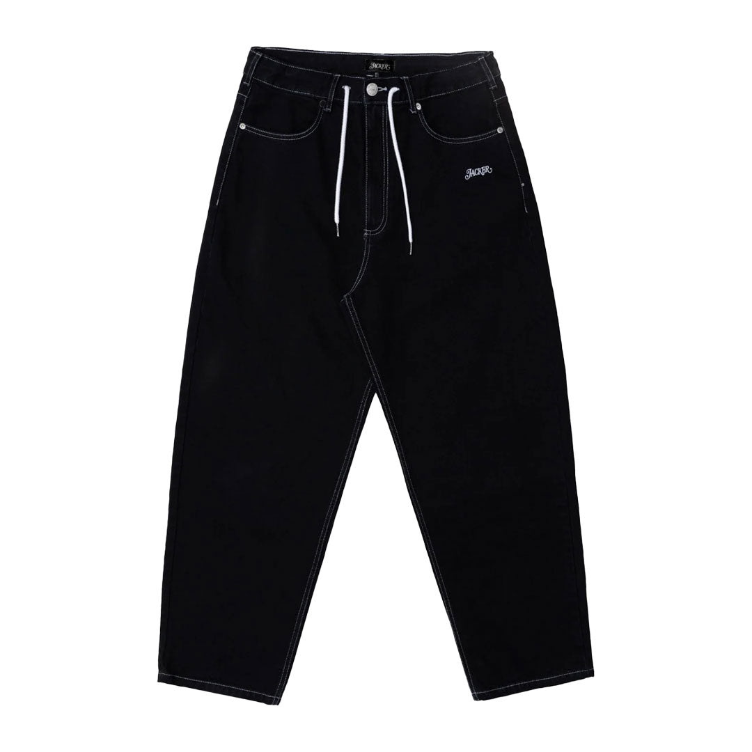 CLASSIC DENIM BAGGY PANT / BLACK