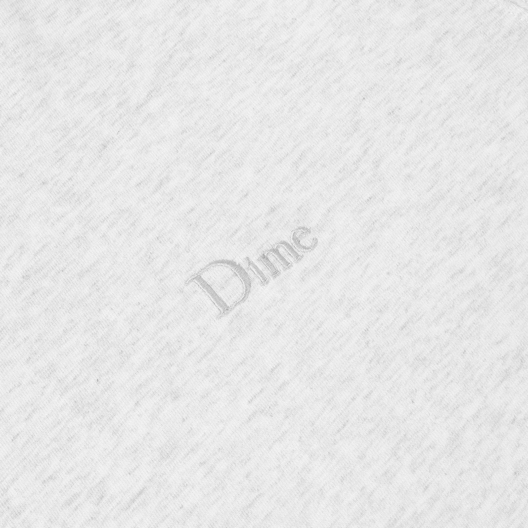 DIME（ダイム）| CLASSIC SMALL LOGO CREWNECK / ASH | スノーボード・スケートボードのTACTICS JAPAN