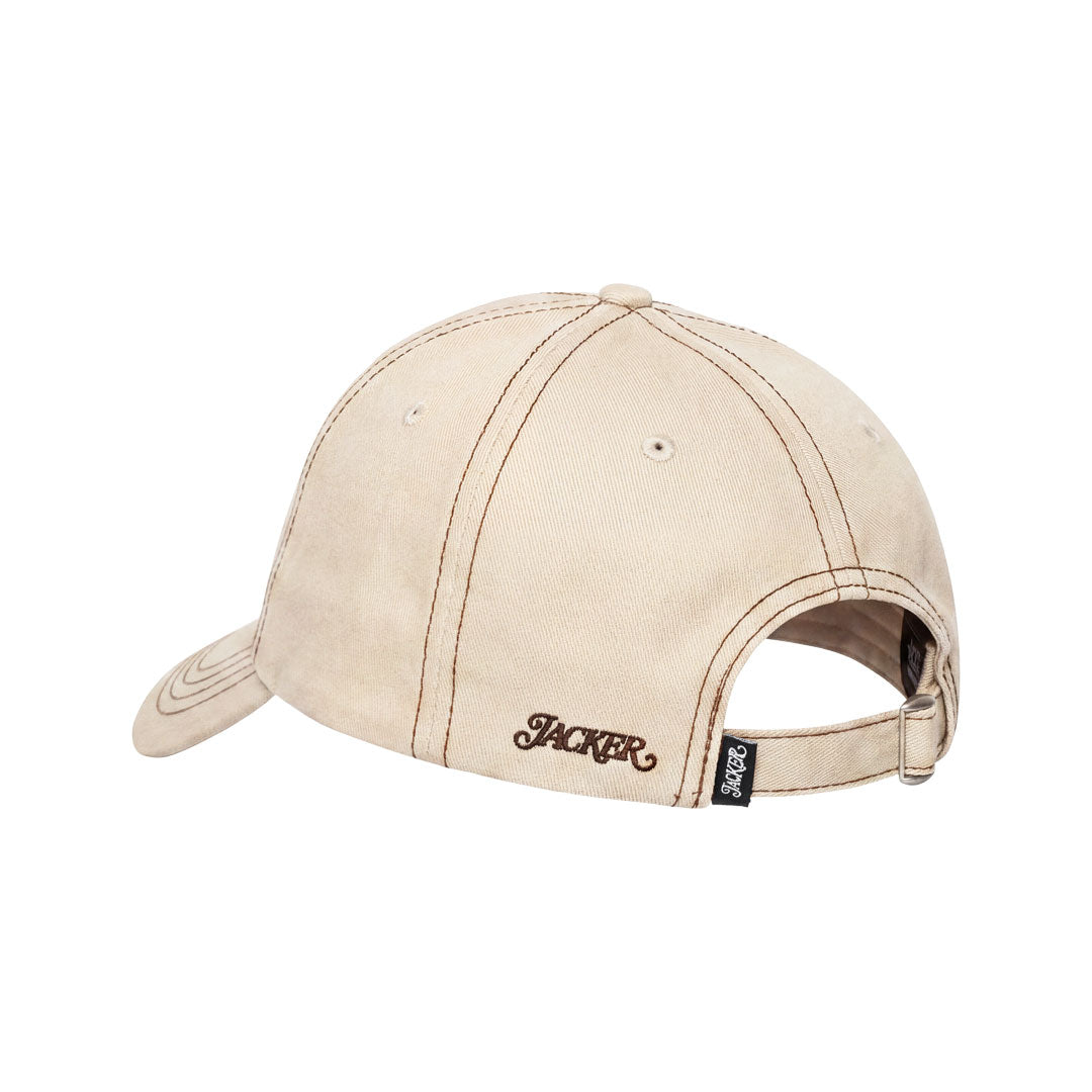 CLOVER SNAPBACK 5 PANEL / WHITE
