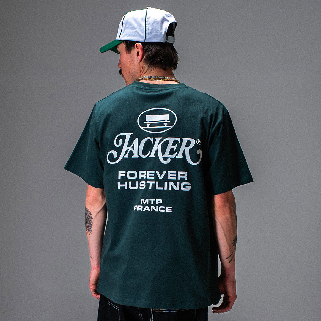 JACKER（ジャッカー）| COLLECTIVE T-SHIRT / GREEN | スノーボード・スケートボードのTACTICS JAPAN