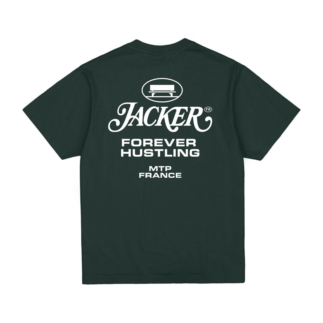JACKER（ジャッカー）| COLLECTIVE T-SHIRT / GREEN | スノーボード・スケートボードのTACTICS JAPAN