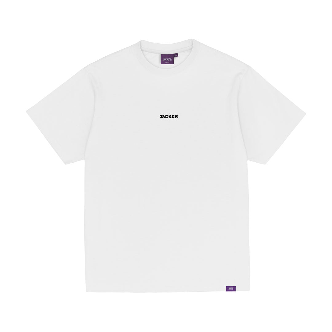 JACKER（ジャッカー）| COLOR PASSION T-SHIRT / WHITE | スノーボード・スケートボードのTACTICS JAPAN