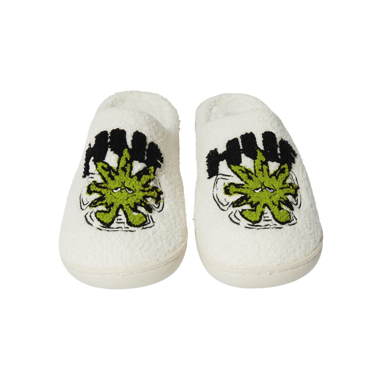 HUF WORLDWIDE（ハフ ワールドワイド）| SNOW ANGEL FUZZY SLIPPER / NATURAL | スノーボード・スケートボードのTACTICS JAPAN