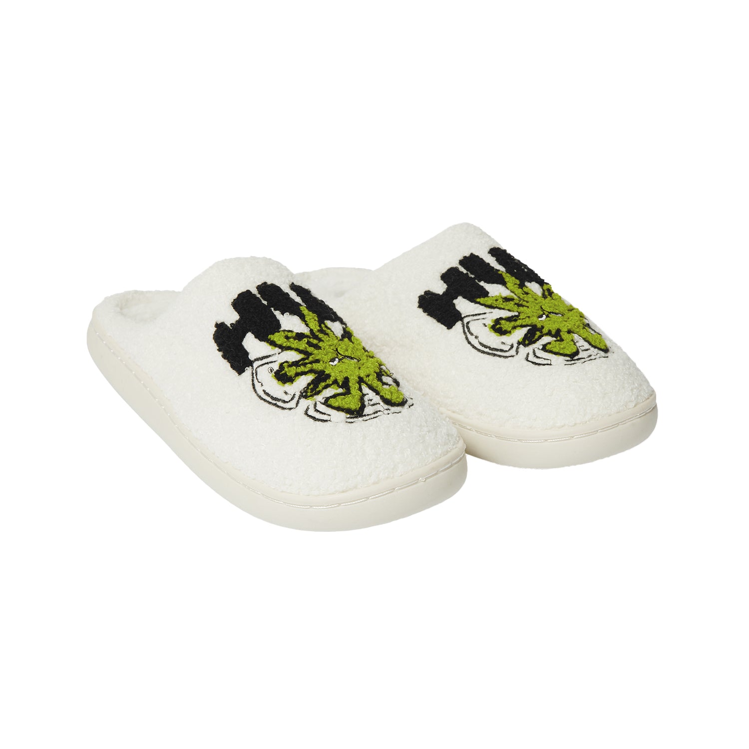 HUF WORLDWIDE（ハフ ワールドワイド）| SNOW ANGEL FUZZY SLIPPER / NATURAL | スノーボード・スケートボードのTACTICS JAPAN