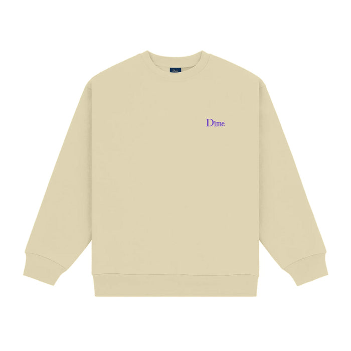 CLASSIC SMALL LOGO CREWNECK / LIGHT MOSS