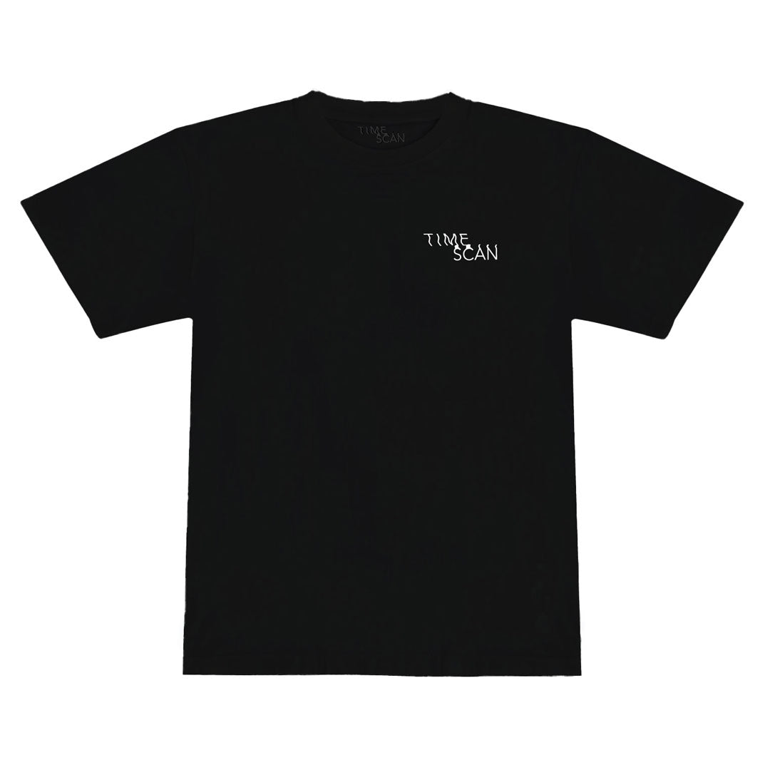 TIMESCAN（タイムスキャン）| CRYSTAL SKULL T-SHIRT / BLACK | スノーボード・スケートボードのTACTICS JAPAN