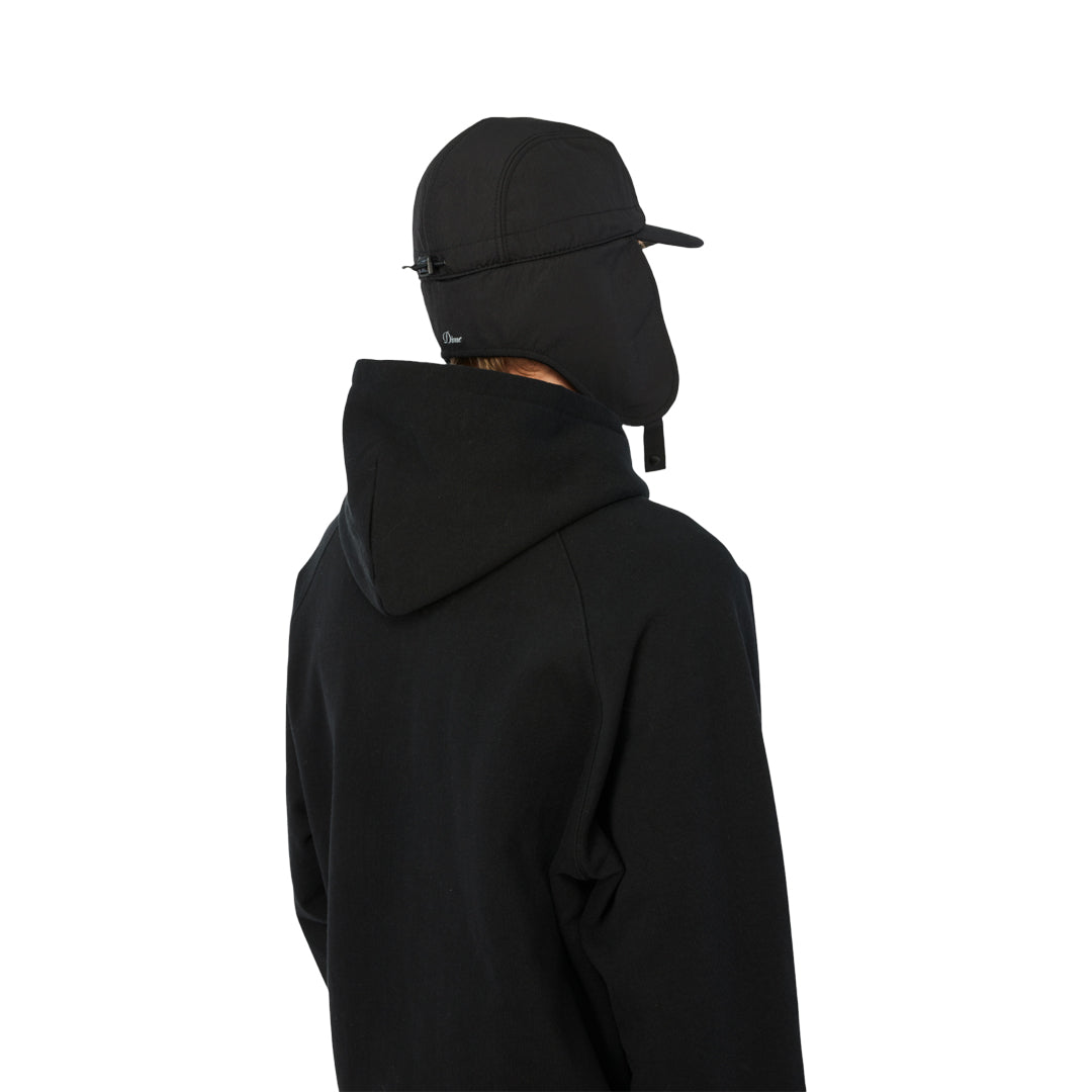 DIME MTL（ダイム モントリオール）| CURSIVE EARFLAP CAP / BLACK
