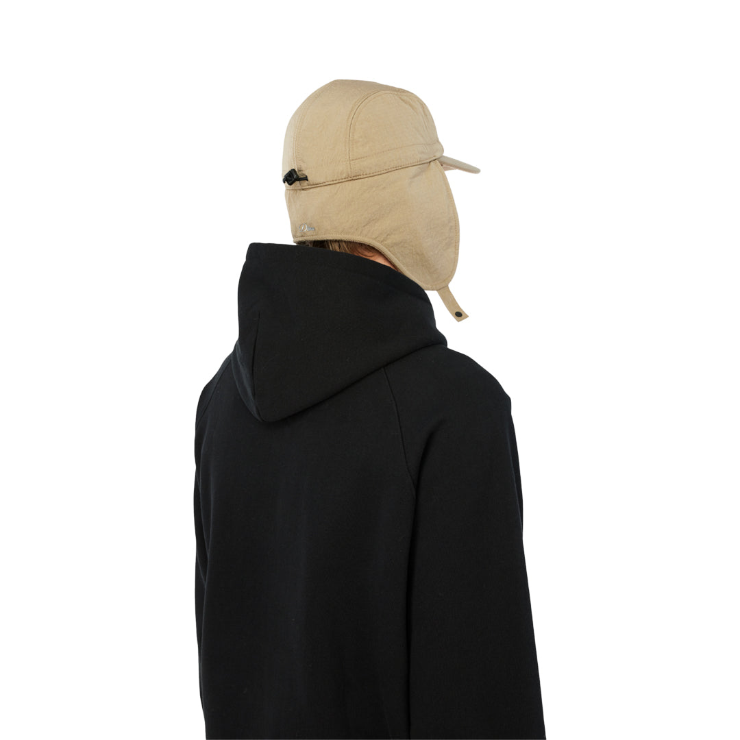 DIME MTL（ダイム モントリオール）| CURSIVE EARFLAP CAP / TAN | スケートボード・スノーボードのTACTICS JAPAN