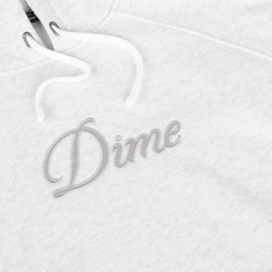 DIME（ダイム）| CURSIVE HOODIE / ASH | スノーボード・スケートボードのTACTICS JAPAN