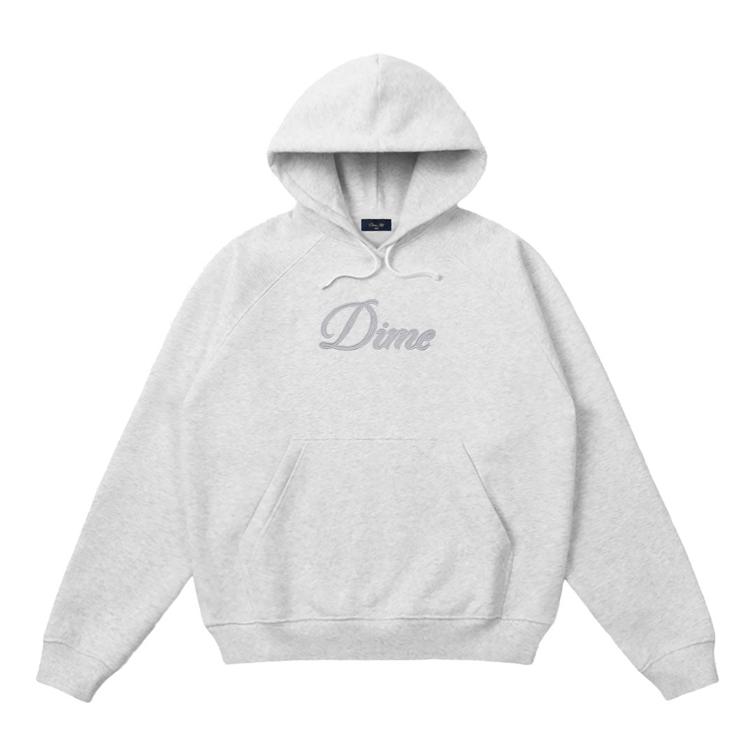 DIME（ダイム）| CURSIVE HOODIE / ASH | スノーボード・スケートボードのTACTICS JAPAN