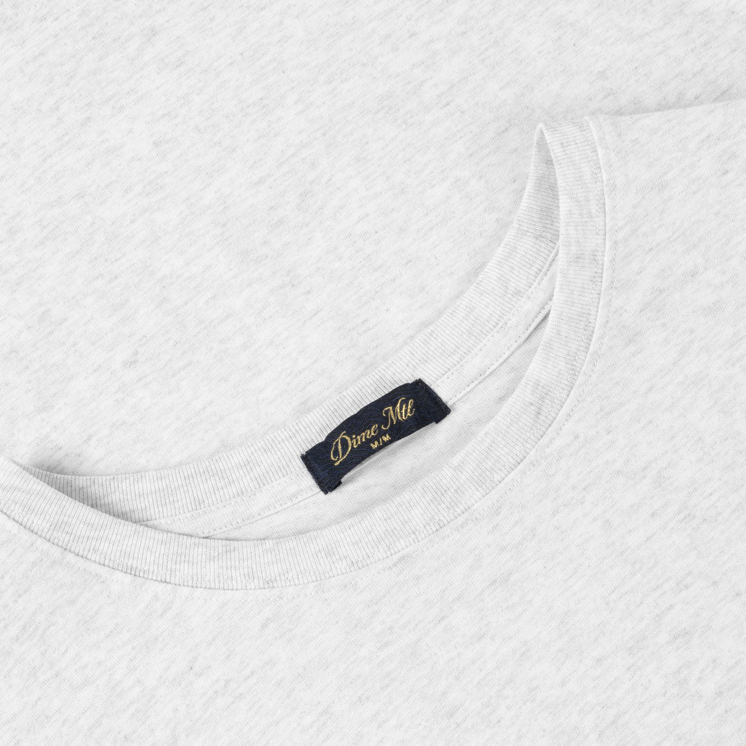 DIME（ダイム）| CURSIVE LS T-SHIRT / ASH | スノーボード・スケートボードのTACTICS JAPAN
