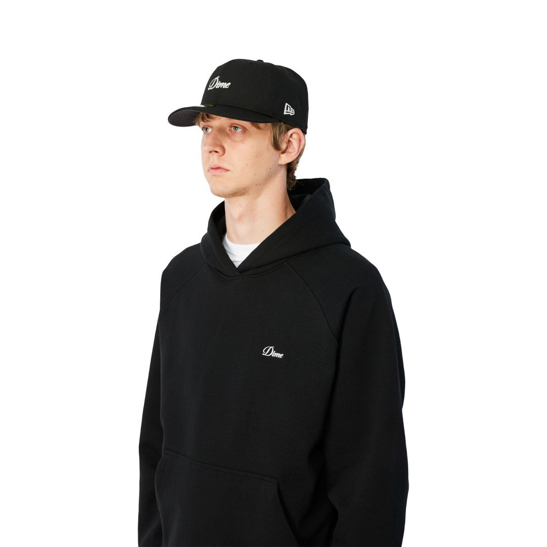 DIME MTL（ダイム モントリオール）| CURSIVE NEW ERA CAP / BLACK | スケートボード・スノーボードのTACTICS JAPAN