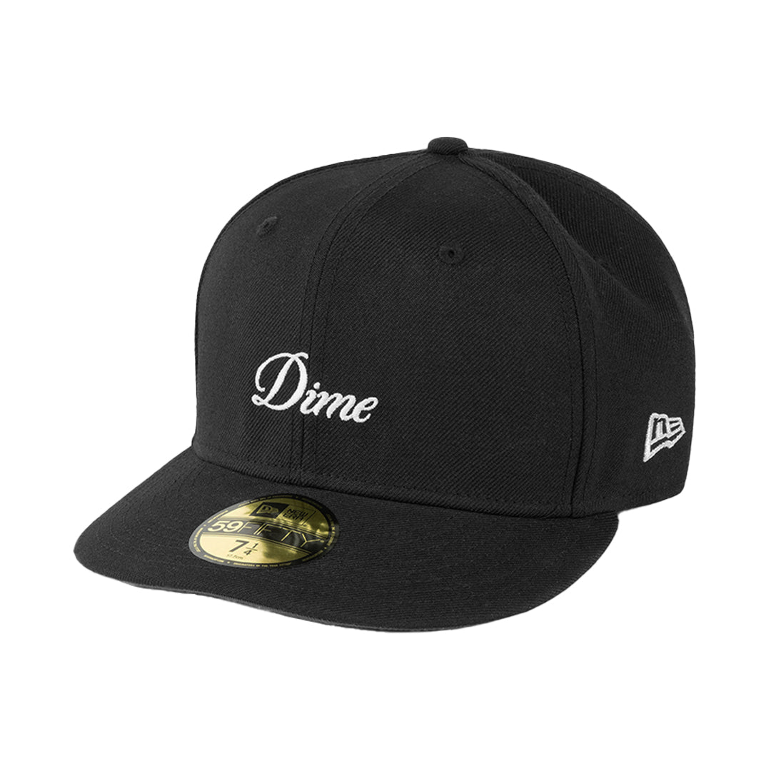 DIME MTL（ダイム モントリオール）| CURSIVE NEW ERA CAP / BLACK | スケートボード・スノーボードのTACTICS JAPAN