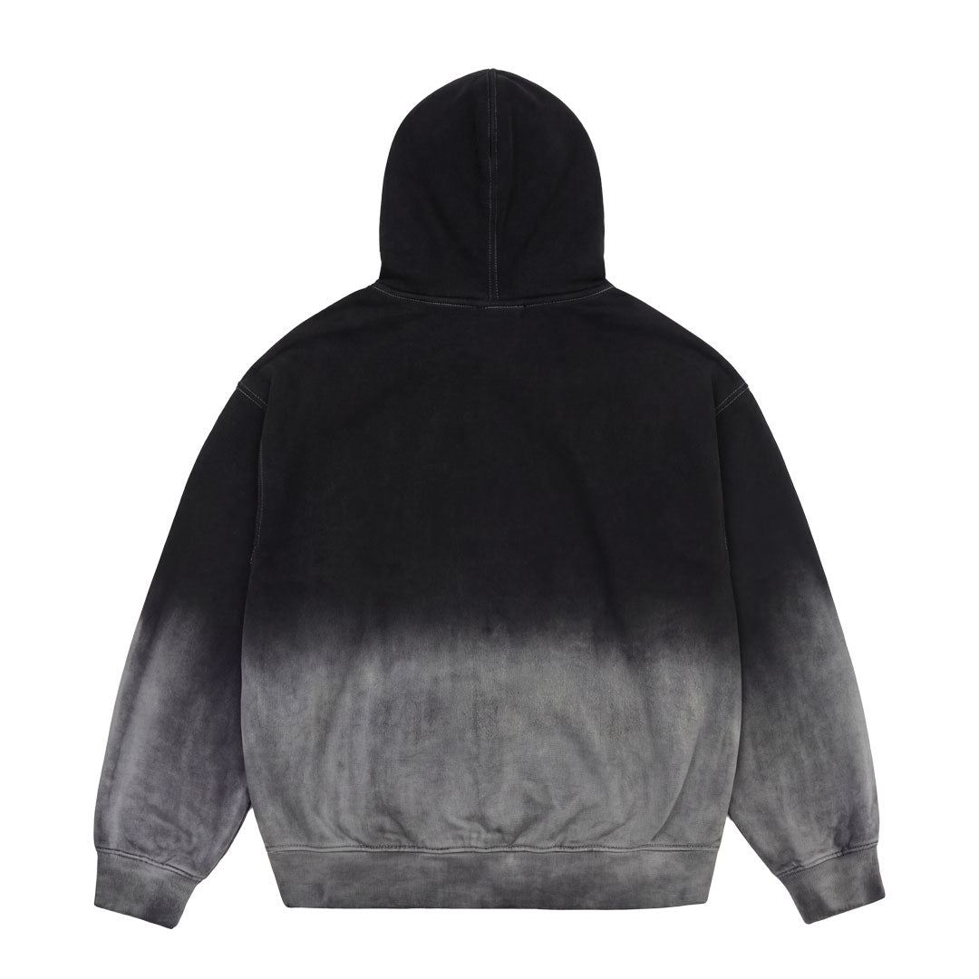 CURVE LOGO GRADIENT WASHED / BLACK